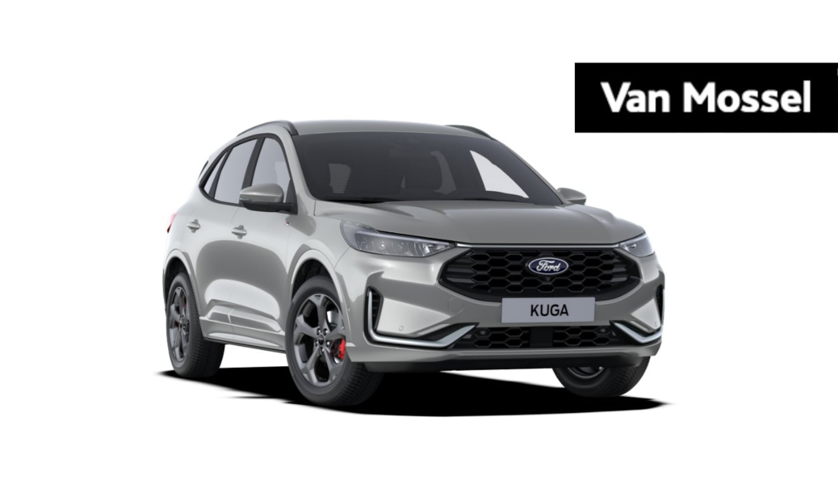 Ford Kuga - 2.5 PHEV ST-Line X | 2100KG TREKGEWICHT | €4000,- FORD VOORDEEL | 243 PK!  | SOLAR SILVER - AutoWereld.nl