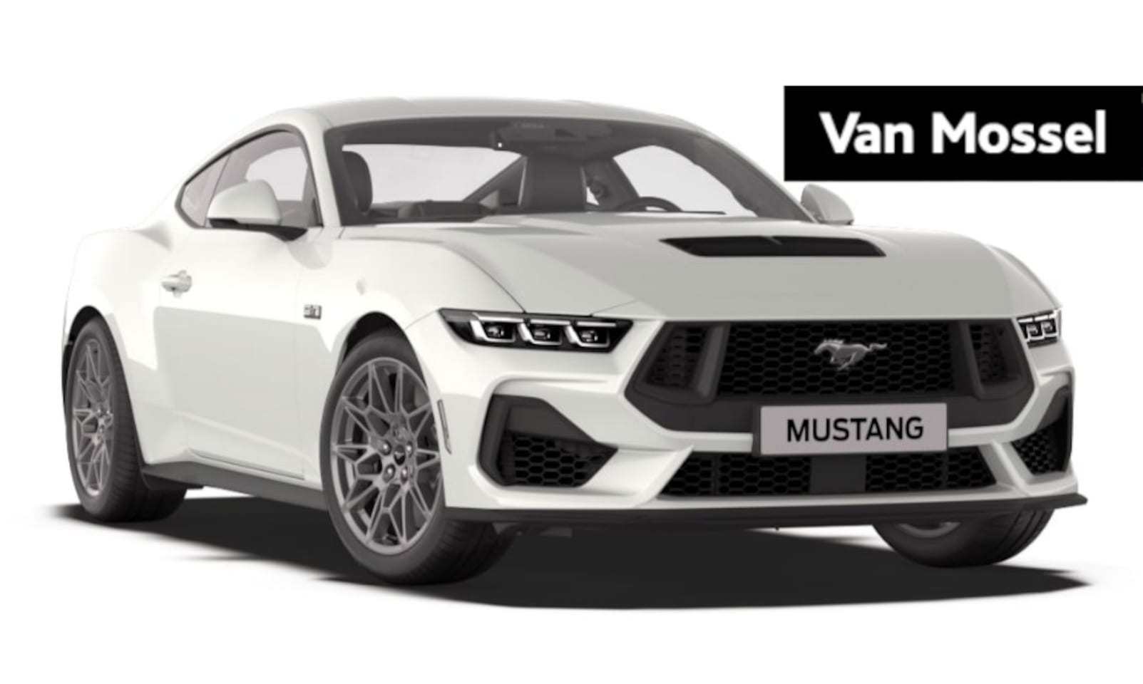 Ford Mustang Fastback - S650 GT 5.0 V8 6-Handgeschakeld | Oxford White | 19 Inch Forged Aluminium Velgen | MagneRi - AutoWereld.nl