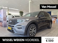 Ford Explorer - 3.0 V6 EcoBoost PHEV ST-Line | 7 persoons | Leder | Panoramadak | Navigatie | Winterpack |