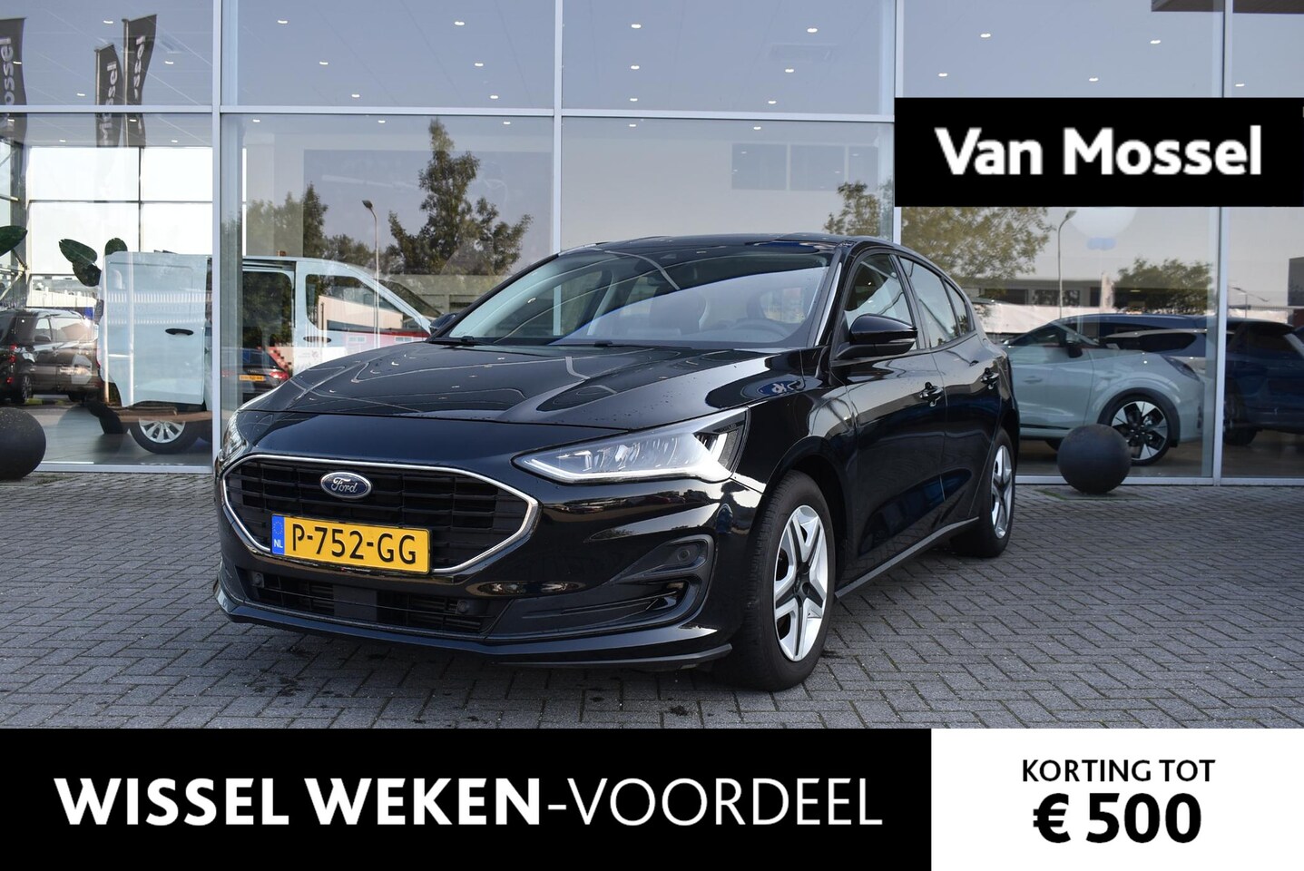 Ford Focus - 1.0 EcoBoost Connected | Airco | Cruise Control | Parkeersensoren V + A | Navigatie | Appl - AutoWereld.nl