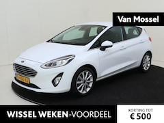 Ford Fiesta - 1.5 TDCi Titanium | Lichtmetalen velgen | Airco | Cruise Control | Navigatie | Parkeersens