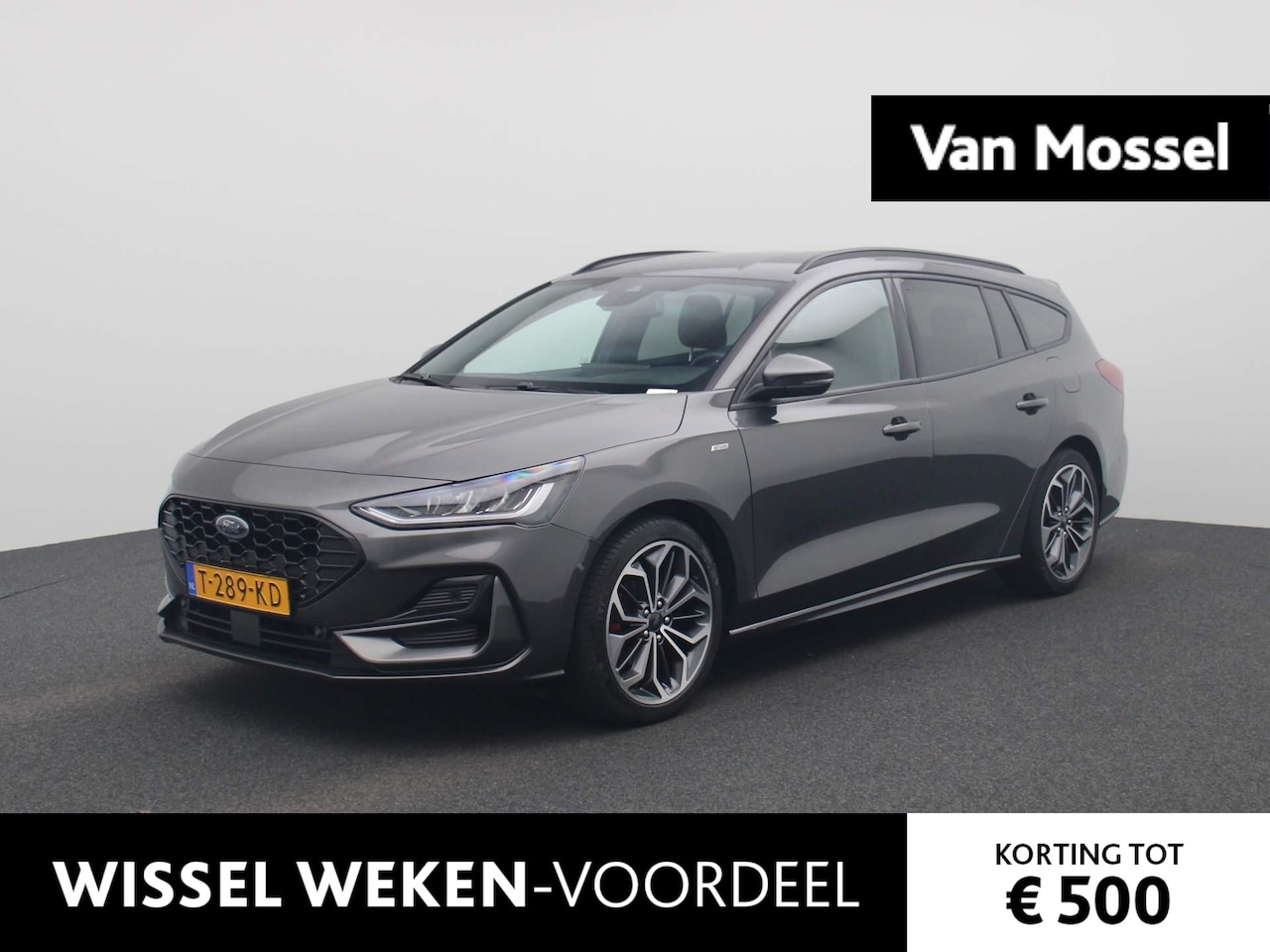 Ford Focus Wagon - 1.0 EcoBoost Hybrid ST Line X 155 pk | Navigatie | Climatronic | Parkeersensoren | 18 inch - AutoWereld.nl