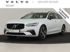 Volvo V90 - T6 Recharge 350PK AWD Ultimate Dark | Bowers & Wilkins | Luchtvering | Trekhaak | 360° Cam