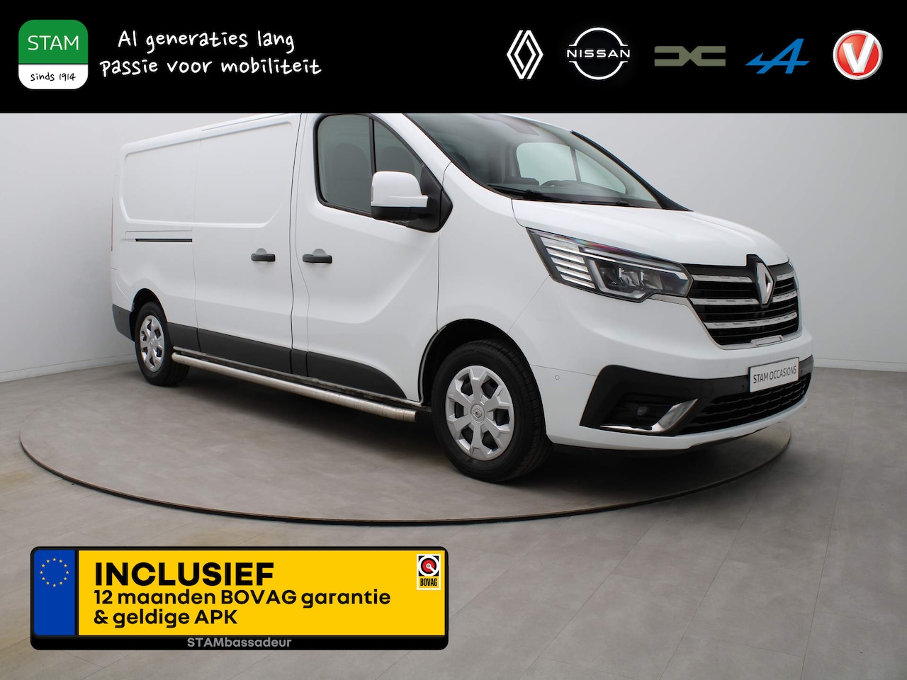 Renault Trafic - 2.0 dCi 130 T30 L2H1 Work Edition Airco | Camera | Cruisecontrol | Navi | Parksens. rondom - AutoWereld.nl