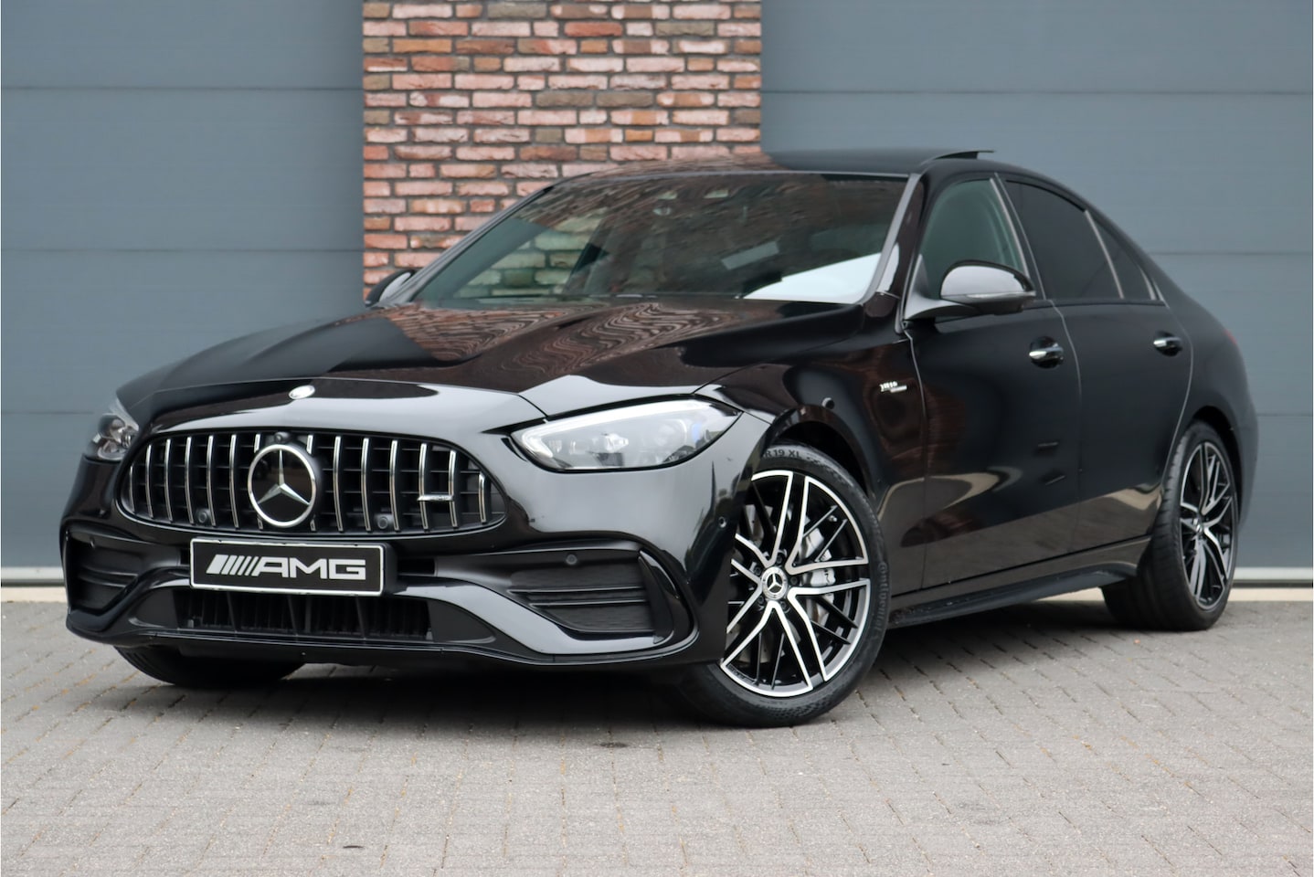 Mercedes-Benz C-klasse - AMG 43 4MATIC Premium Aut9 | Achterasbesturing | Distronic+ | AMG-stuurwieltoetsen | Panor - AutoWereld.nl