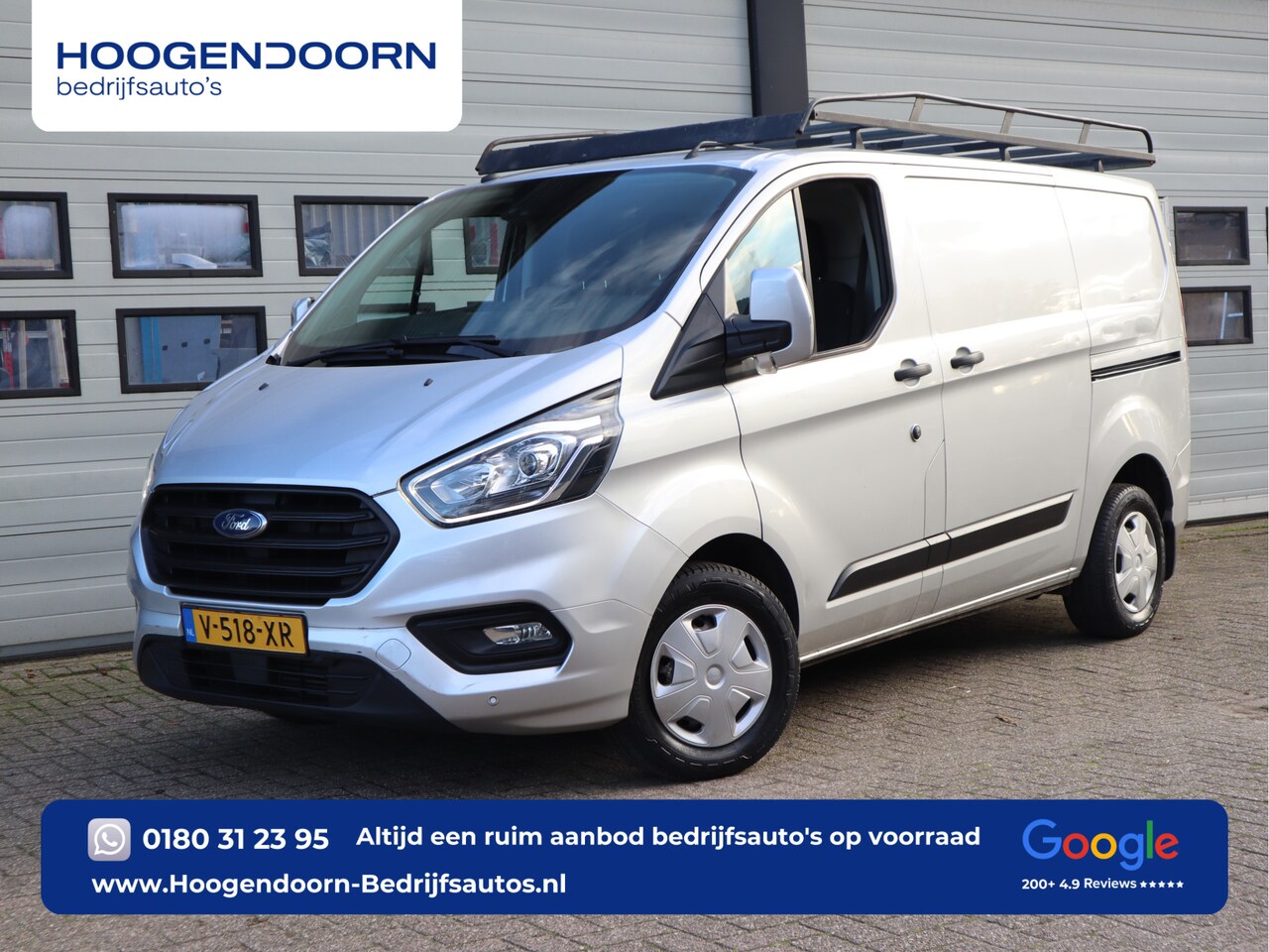 Ford Transit Custom - 2.0 TDCI 131pk Euro 6 - Schuifdr. L+R - Trekhaak - Imperiaal - Navi - AutoWereld.nl