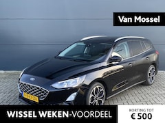 Ford Focus Wagon - 1.0 EcoBoost Hybrid Titanium X Business || Navigatie | Verwarmbare Voorstoelen | Stuurwiel