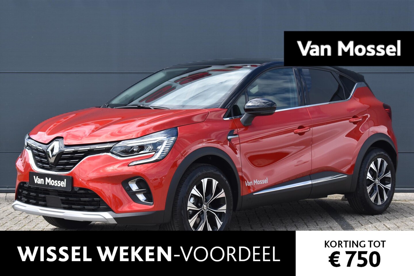 Renault Captur - 1.0 TCe Techno 90pk | Pack Full Screen | Carplay | Achteruitrijcamera | Navigatie | Climat - AutoWereld.nl