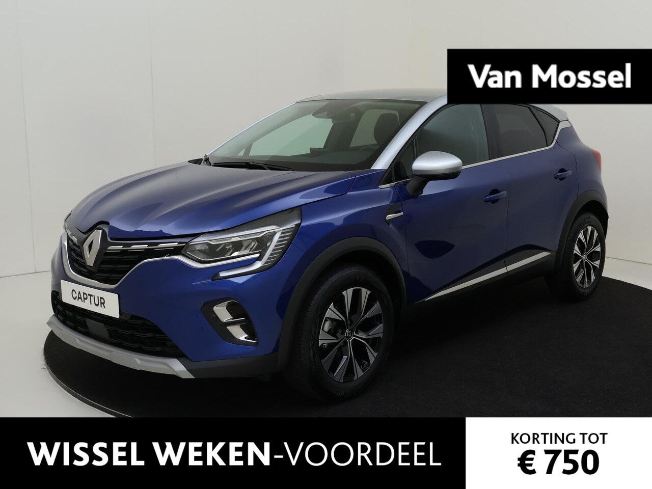 Renault Captur - 1.0 TCe 90 techno | Navigatie 9,3" | Carplay | Achteruitrijcamera | Lichtmetalen velgen 17 - AutoWereld.nl