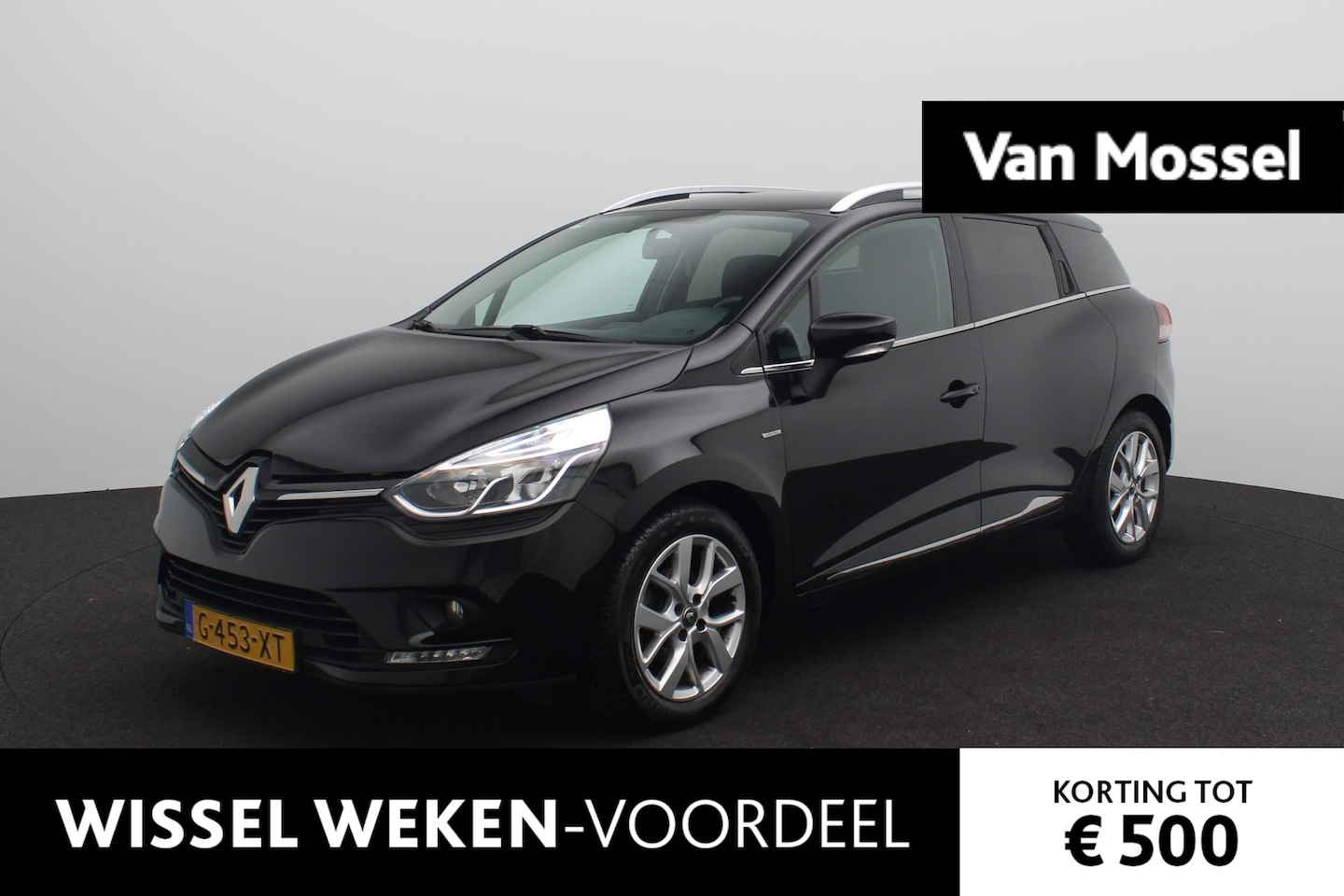 Renault Clio Estate - TCe 90 Limited | Navigatie | Parkeersensoren achter | Dakrails | Airco | Lichtmetalen velg - AutoWereld.nl