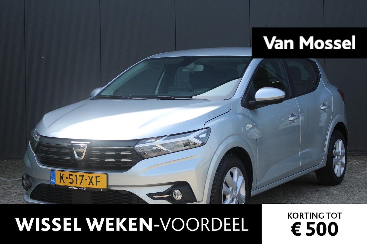 Dacia Sandero - 1.0 TCe 100Pk Bi-Fuel Comfort | Parkeersensoren | Apple & Android Carplay | Airco | Automa - AutoWereld.nl