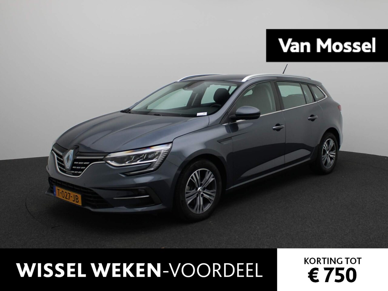 Renault Mégane Estate - 1.3 TCe 140Pk Equilibre | Navigatie | Apple & Android Carplay | Parkeersensoren Voor & Ach - AutoWereld.nl