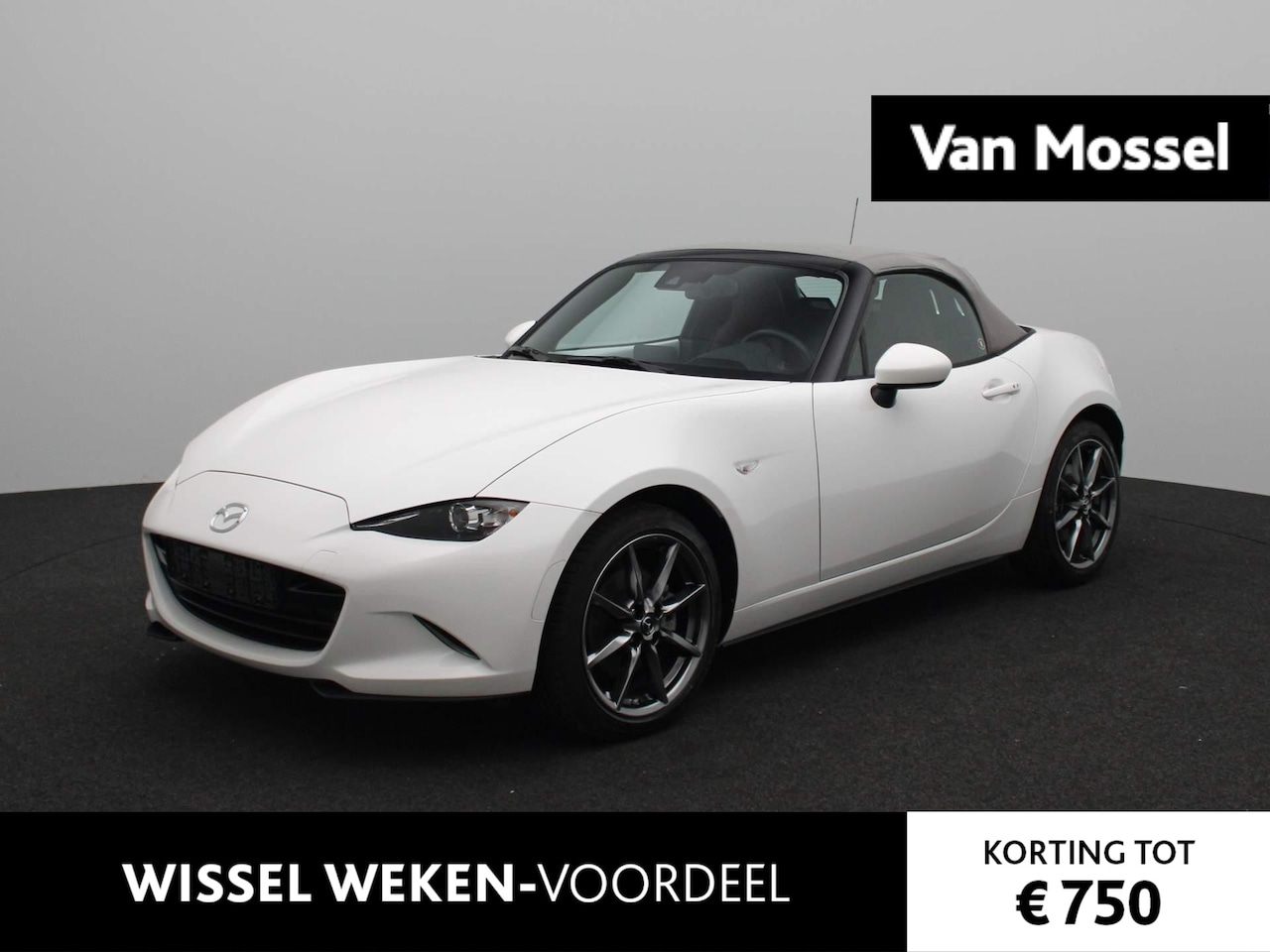 Mazda MX-5 - 2.0 SkyActiv-G 184 TS | Airco | Lichtmetalen Velgen 17' Inch | LED Koplampen | Bluetooth | - AutoWereld.nl