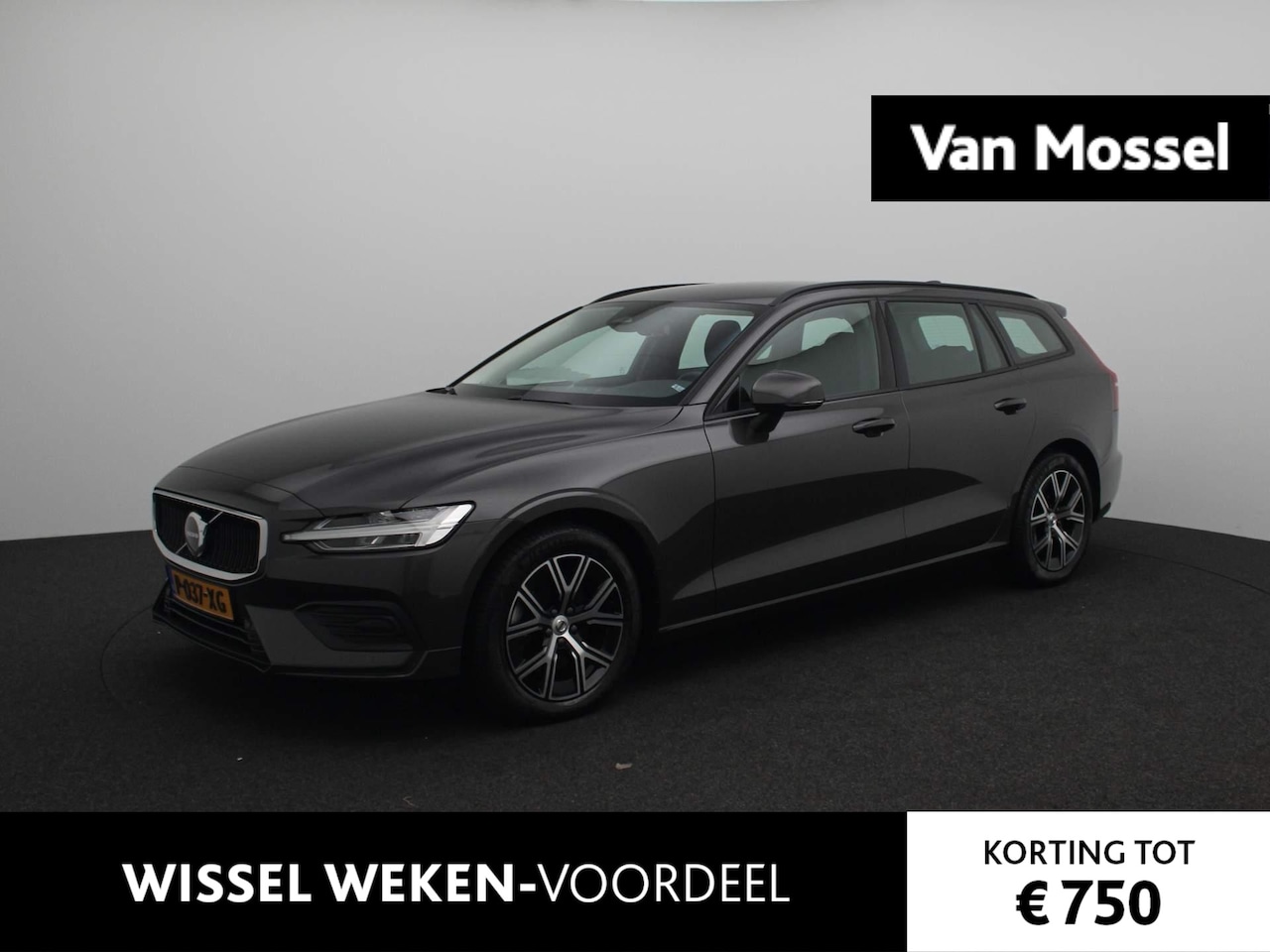 Volvo V60 - 2.0 B3 Essential | Navi + AppleCarplay & Android Auto | Climate control | Achteruitrijcame - AutoWereld.nl