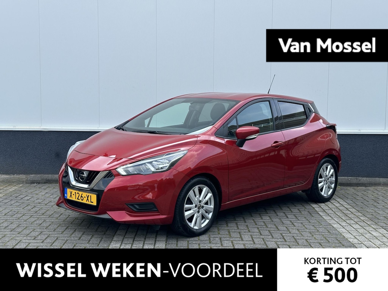 Nissan Micra - 1.0 IG-T Acenta | Airco | Cruise Control | Bluetooth | Lichtmetalen velgen 16" - AutoWereld.nl