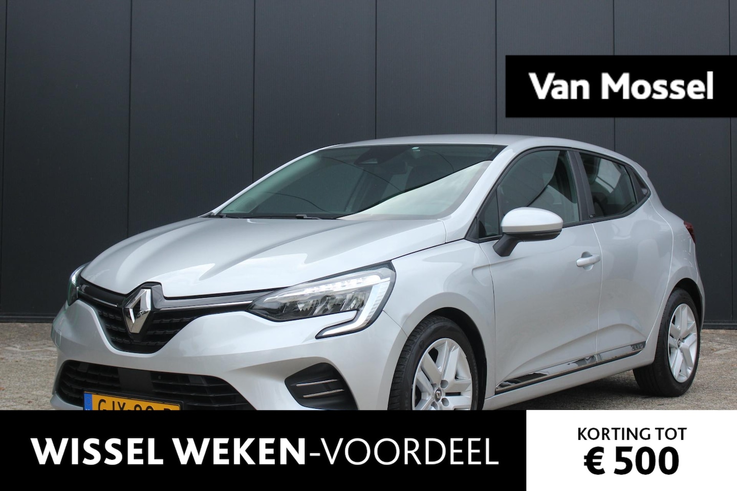 Renault Clio - 1.6 E-Tech Hybrid 140Pk Zen | Navigatie | Apple & Android Carplay | Airco|  Parkeersensore - AutoWereld.nl