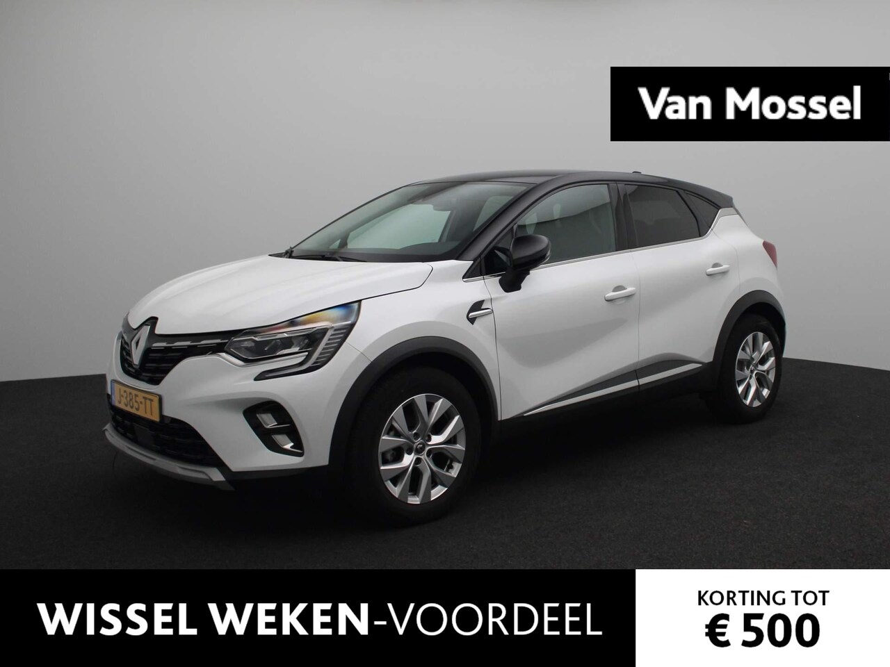 Renault Captur - TCe 100 Intens | Navigatie | Parkeersensoren | Lichtmetalen velgen | Two-tone metaalkleur - AutoWereld.nl