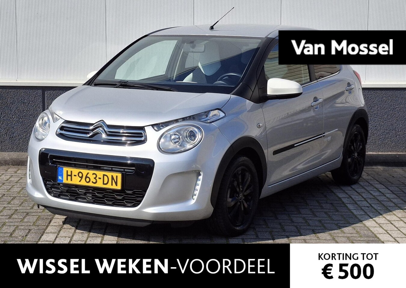 Citroën C1 - 1.0 VTi Urban Ride | Lichtmetalen velgen 15" | Achteruitrijcamera | Carplay | Airco - AutoWereld.nl