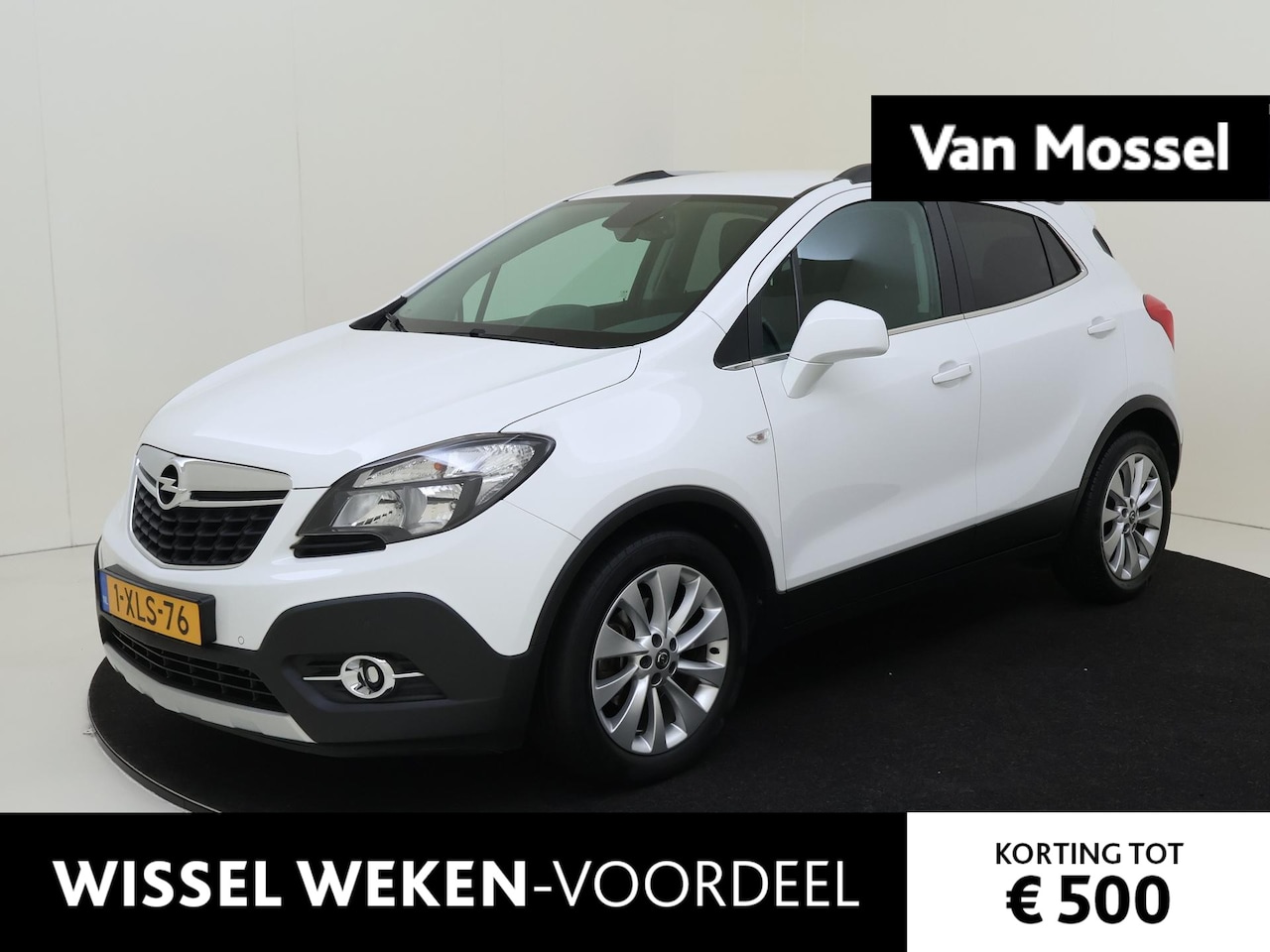 Opel Mokka - 1.4 T Cosmo | Navigatie | Achteruitrijcamera | Climate Control | Parkeersensoren | Lichtme - AutoWereld.nl