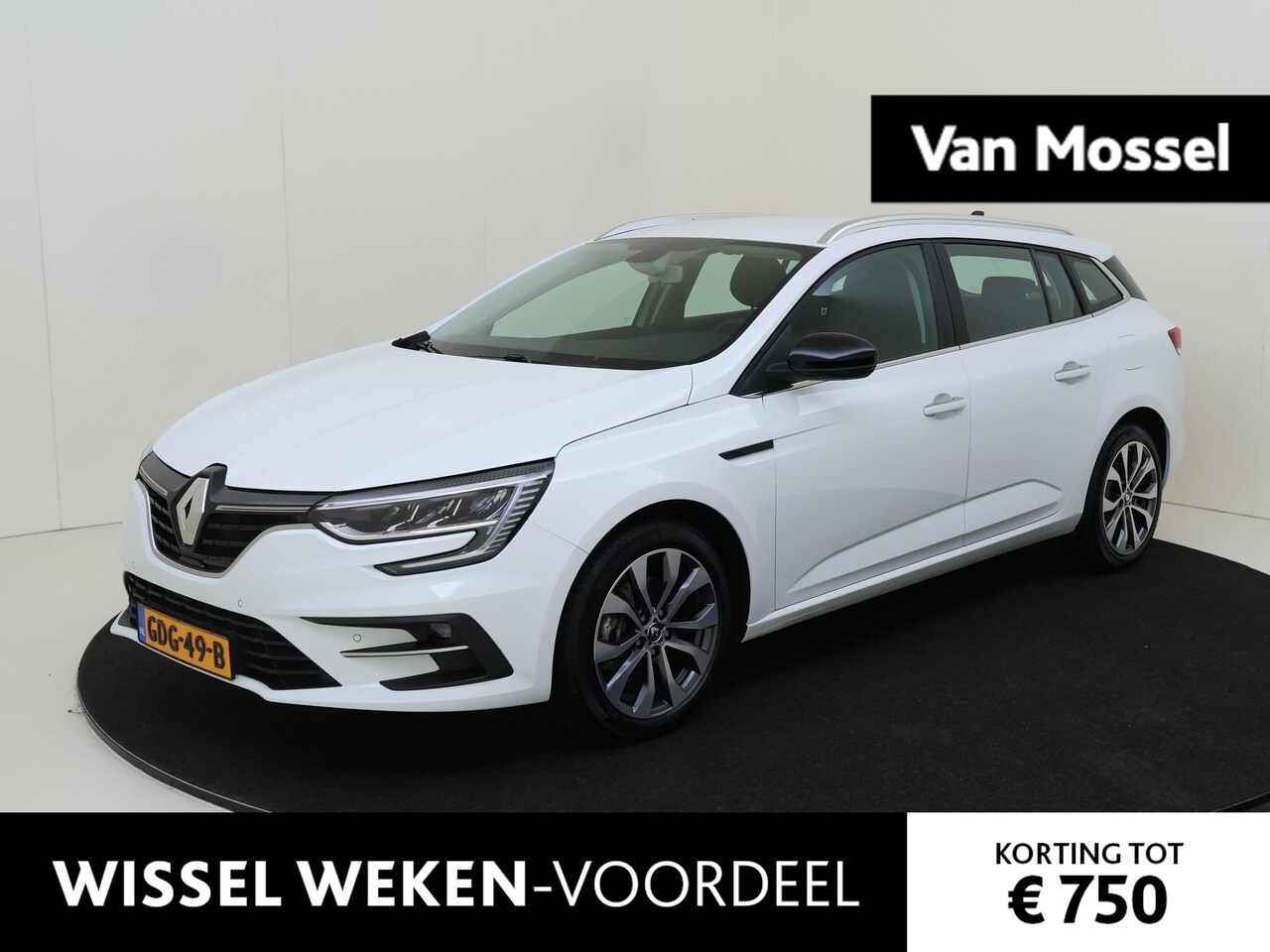 Renault Mégane E-Tech - Estate 1.6 Plug-In Hybrid 160 Equilibre | 17 inch | Michelin Cross Climate All-Season | Be - AutoWereld.nl