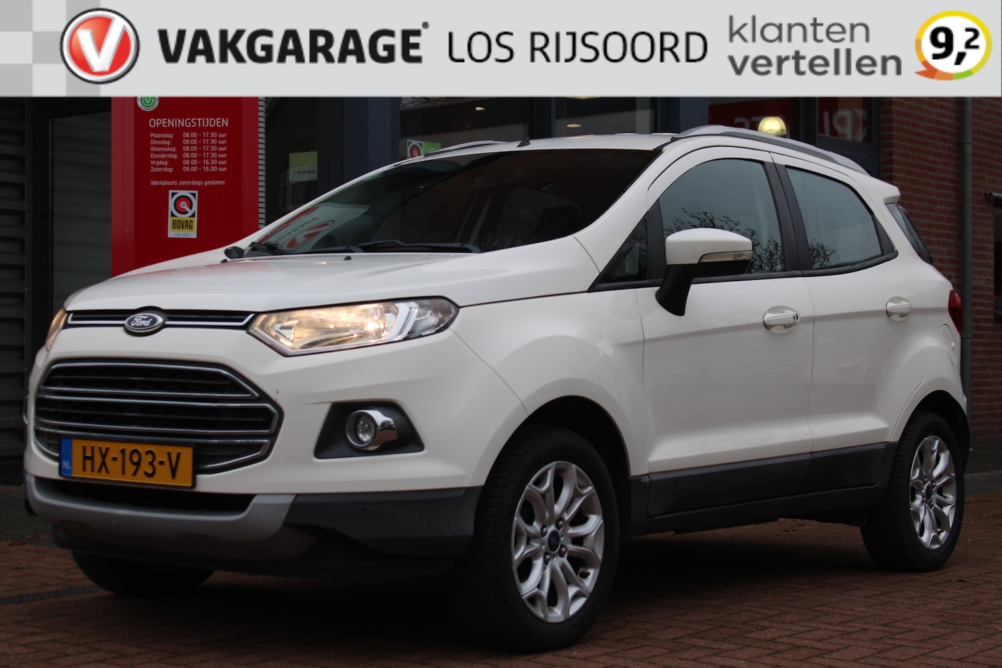 Ford EcoSport - 1.0 EcoBoost *Titanium* | Orig. NL | Trekhaak | All-Seasons | Half-Leder | Cruise & Climat - AutoWereld.nl