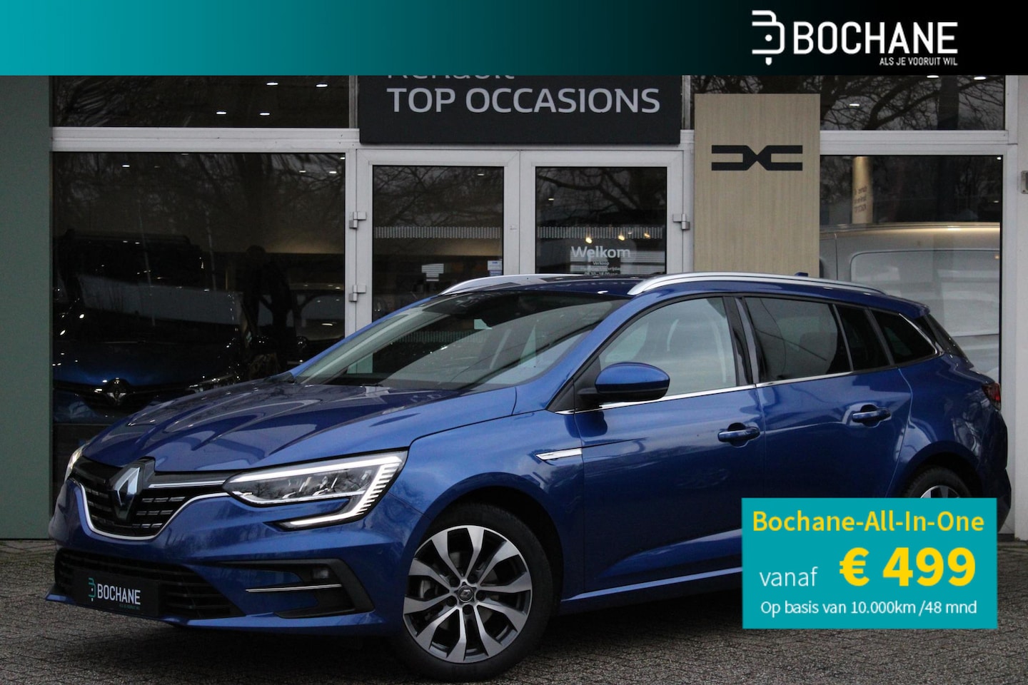 Renault Mégane Estate - 1.3 TCe 140 EDC Techno | Dodehoekdetectie | Trekhaak | All-seasonbanden - AutoWereld.nl