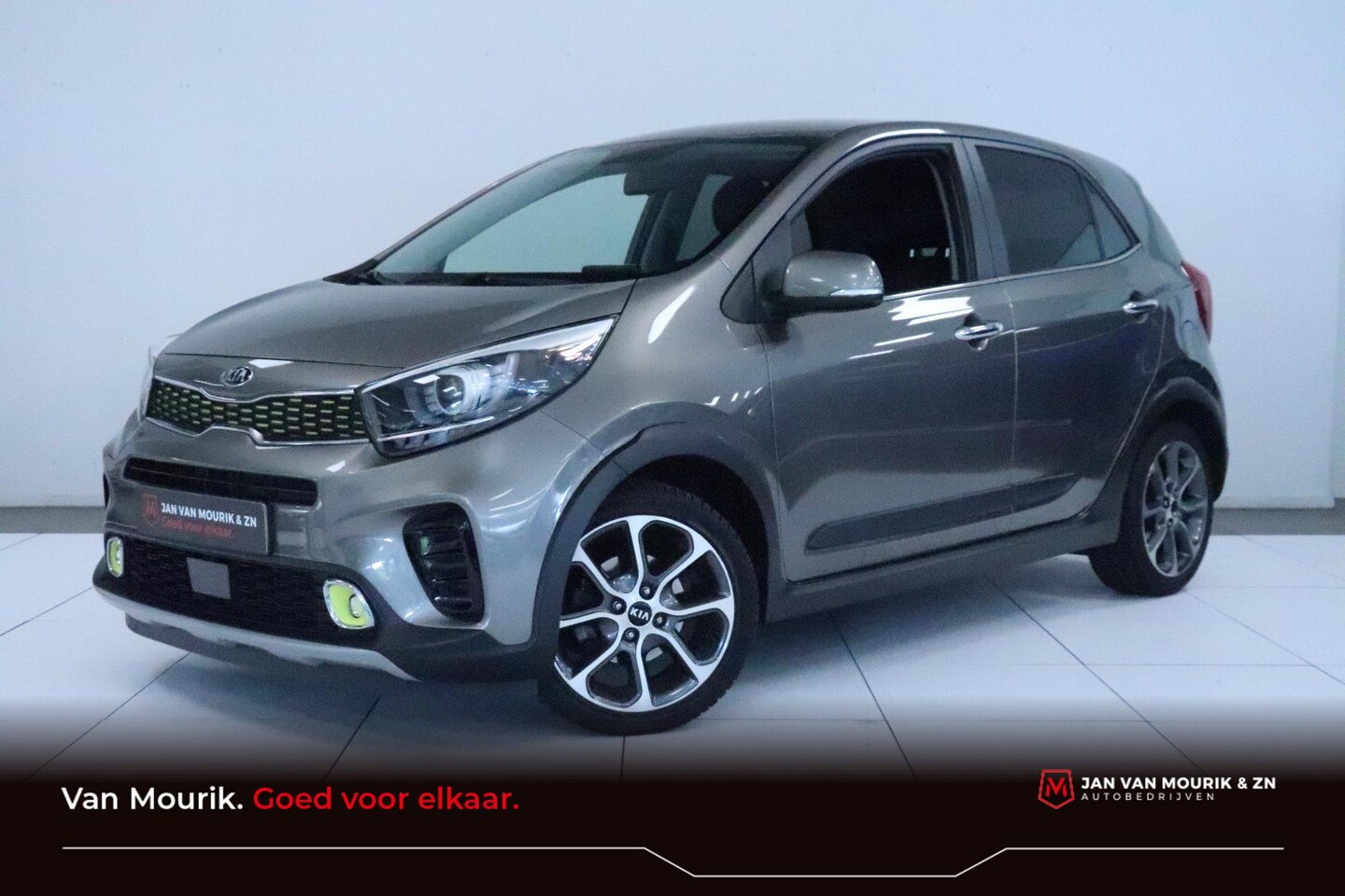 Kia Picanto - 1.0 T-GDI 100 X-Line | Navigatie | Achteruitrijcamera | Stoelverwarming | - AutoWereld.nl