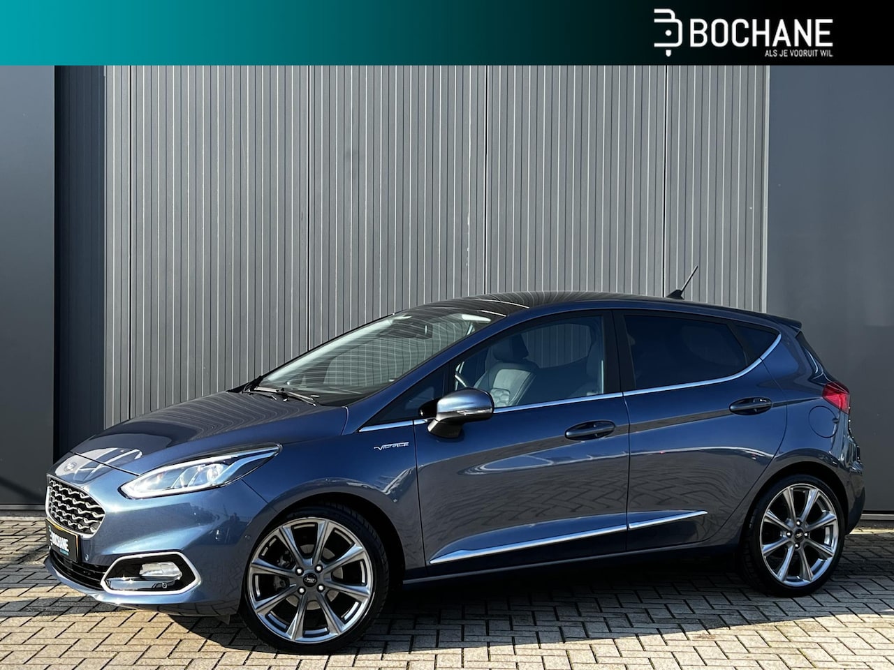 Ford Fiesta - 1.0 EcoBoost Vignale | Panorama schuif/kanteldak | Navigatie | Leder | B&O Audio | - AutoWereld.nl