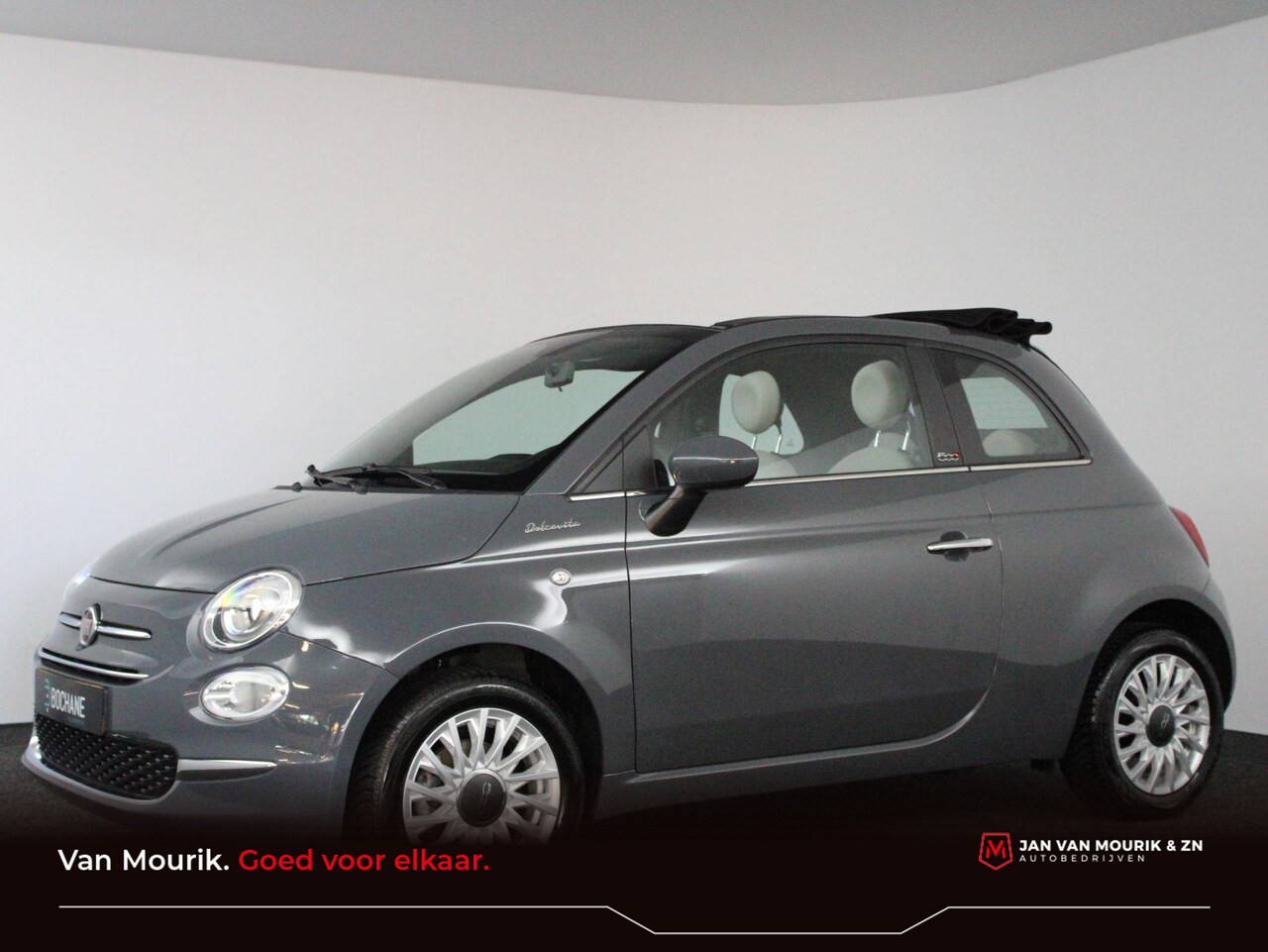 Fiat 500 C - 1.0 Hybrid 70 Dolcevita | Parkeersensoren | Cruise Control | Bluetooth | - AutoWereld.nl