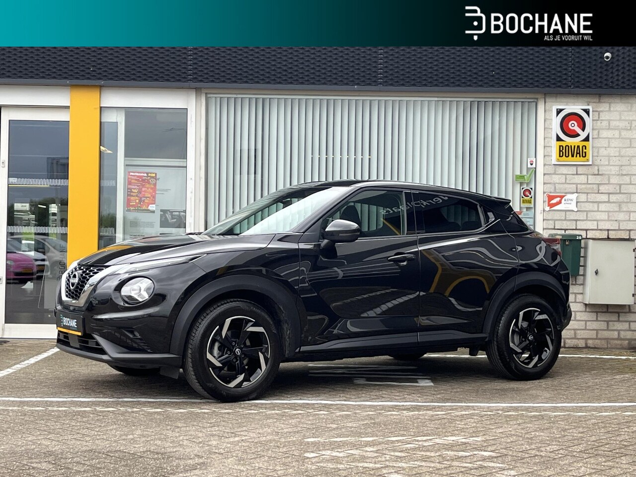 Nissan Juke - 1.0 DIG-T 114 DCT7 Acenta Comfort | Navigatie | Parkeersensoren | Lichtmetalen velgen - AutoWereld.nl