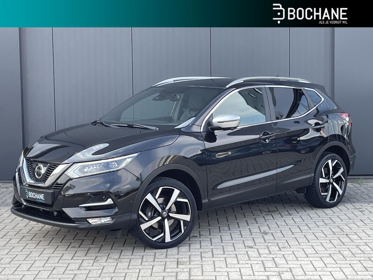 Nissan Qashqai - 1.2 DIG-T 115 Tekna + | Lederen bekelding| Electrisch verstelbare en verwarmbare stoelen| - AutoWereld.nl