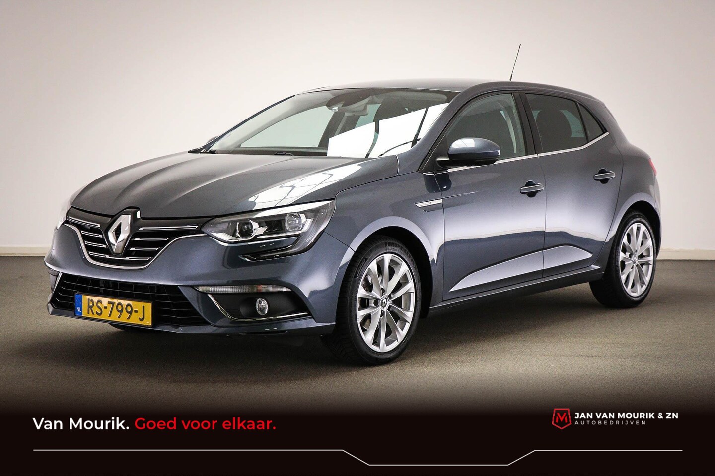 Renault Mégane - 1.2 TCe Limited | LED | HALF LEDER | CLIMA | CRUISE | NAVI | PDC | 17" - AutoWereld.nl