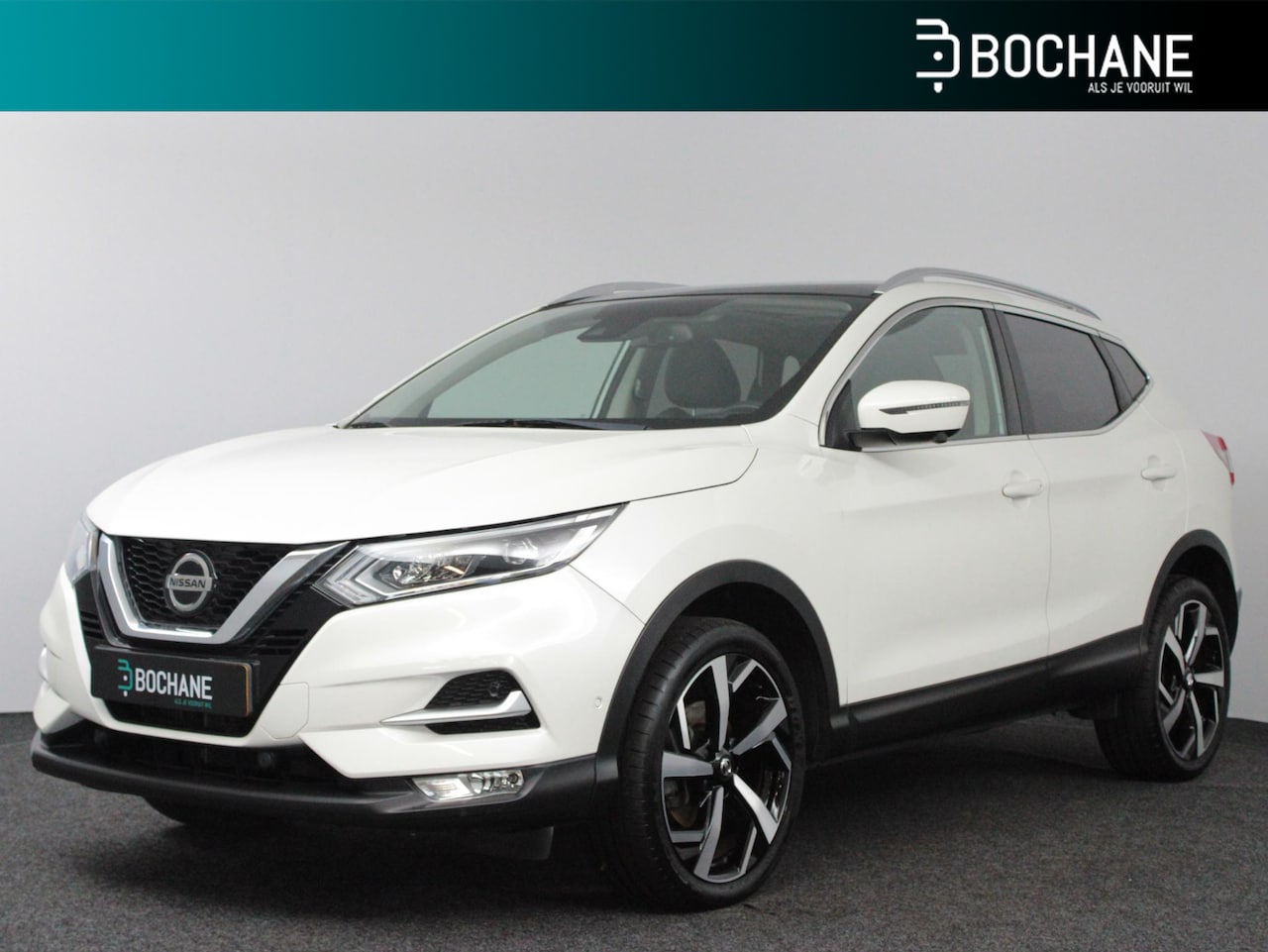 Nissan Qashqai - 1.2 DIG-T 115 Tekna | Panoramadak | 360 Camera | - AutoWereld.nl