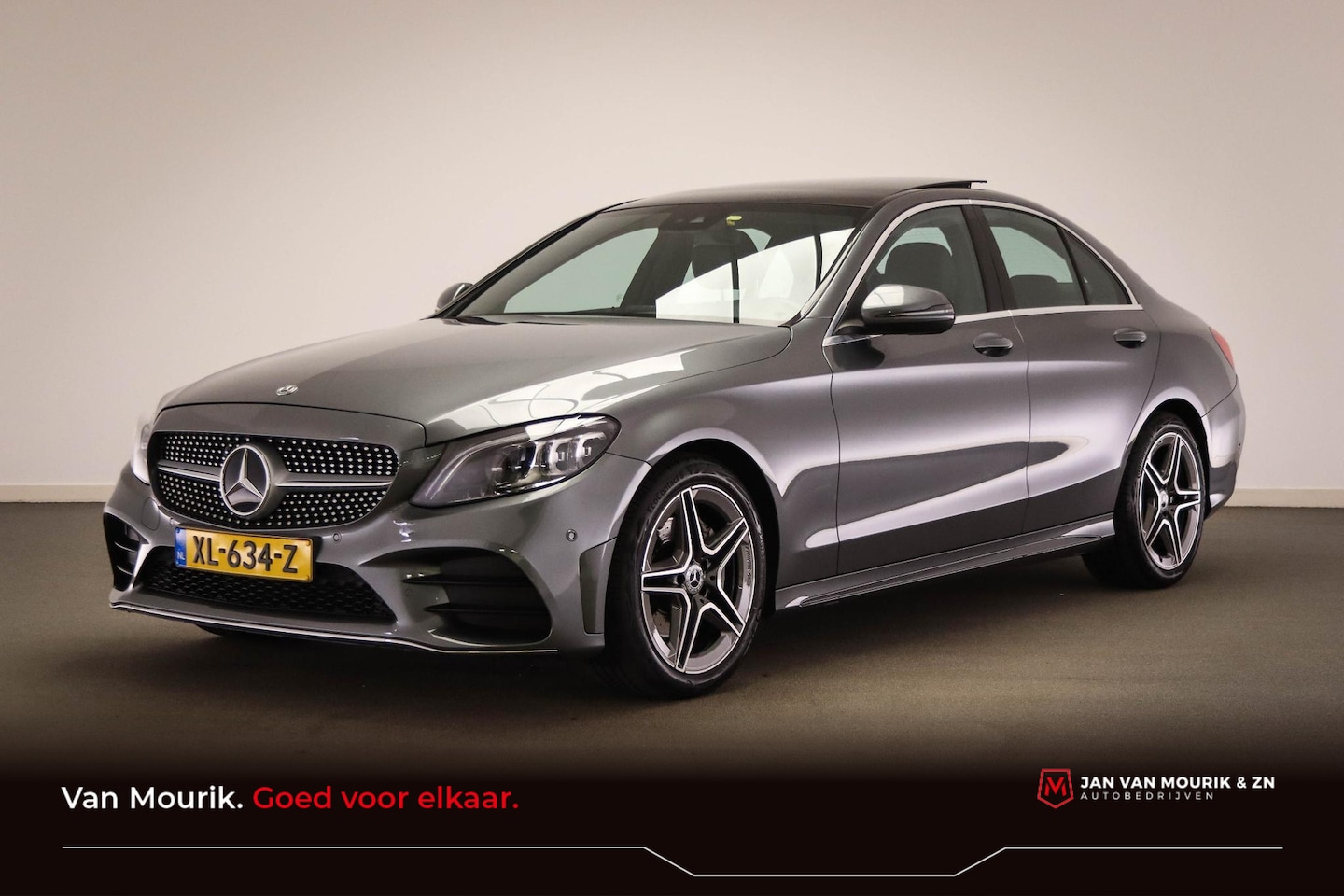 Mercedes-Benz C-klasse - 180 Premium Pack | AMG Line | Panoramadak | Matrix Led | Leder | Dab | Apple | Camera | 18 - AutoWereld.nl