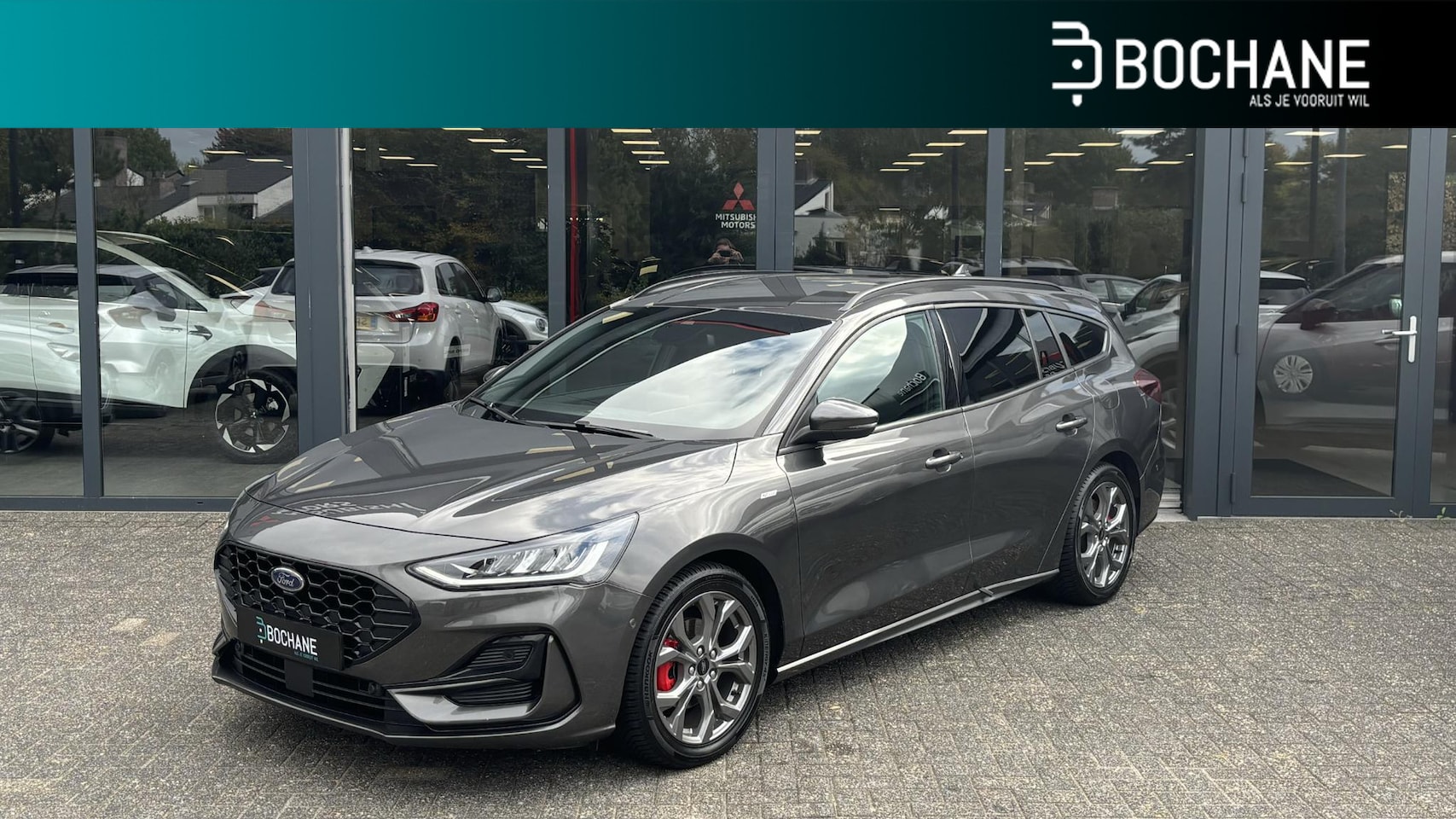 Ford Focus Wagon - 1.0 EcoBoost Hybrid ST Line | Stoel - Stuurverwarming | Camera | Parkeerassistent - AutoWereld.nl