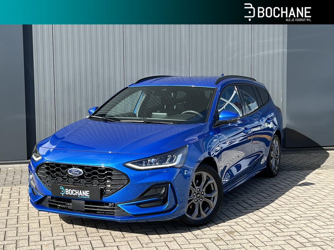 Ford Focus Wagon - 1.0 EcoBoost Hybrid ST Line | Navigatie | Cruise Control | Lichtmetalen velgen | Ruime aut - AutoWereld.nl