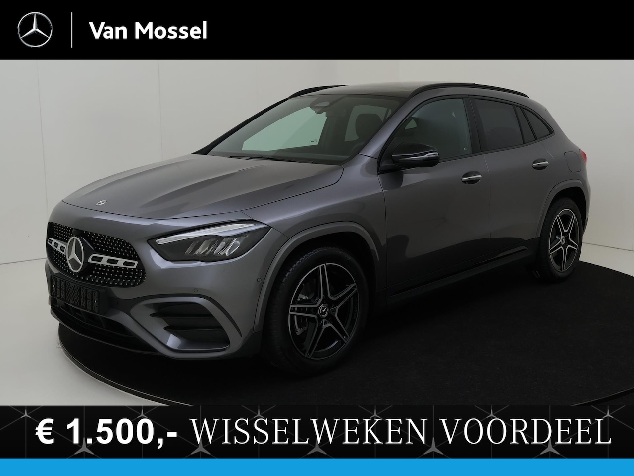 Mercedes-Benz GLA-Klasse - 180 Star Edition / AMG Line/ Night/ Panoramadak/ El. Trekhaak - AutoWereld.nl