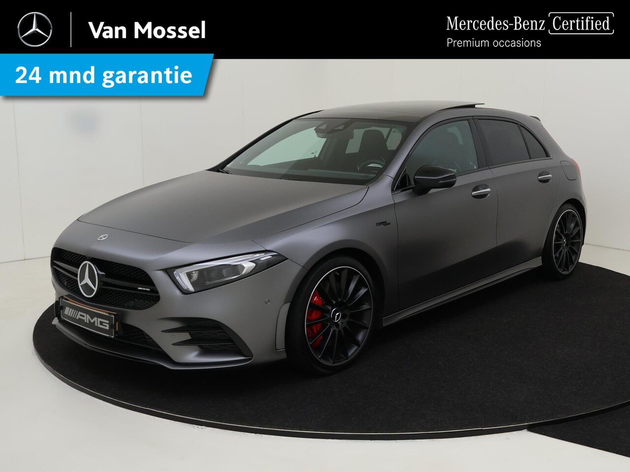 Mercedes-Benz A-klasse - A35 AMG 4MATIC Mercedes-Benz A-klasse A35 AMG 4MATIC / Panoramadak/ Night Pakket 1+2/ Perf - AutoWereld.nl