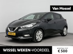 Nissan Micra - 1.0 IG-T N-Connecta | Navigatie | Airco | Cruise Control | Parkeersensoren achter | Lichtm