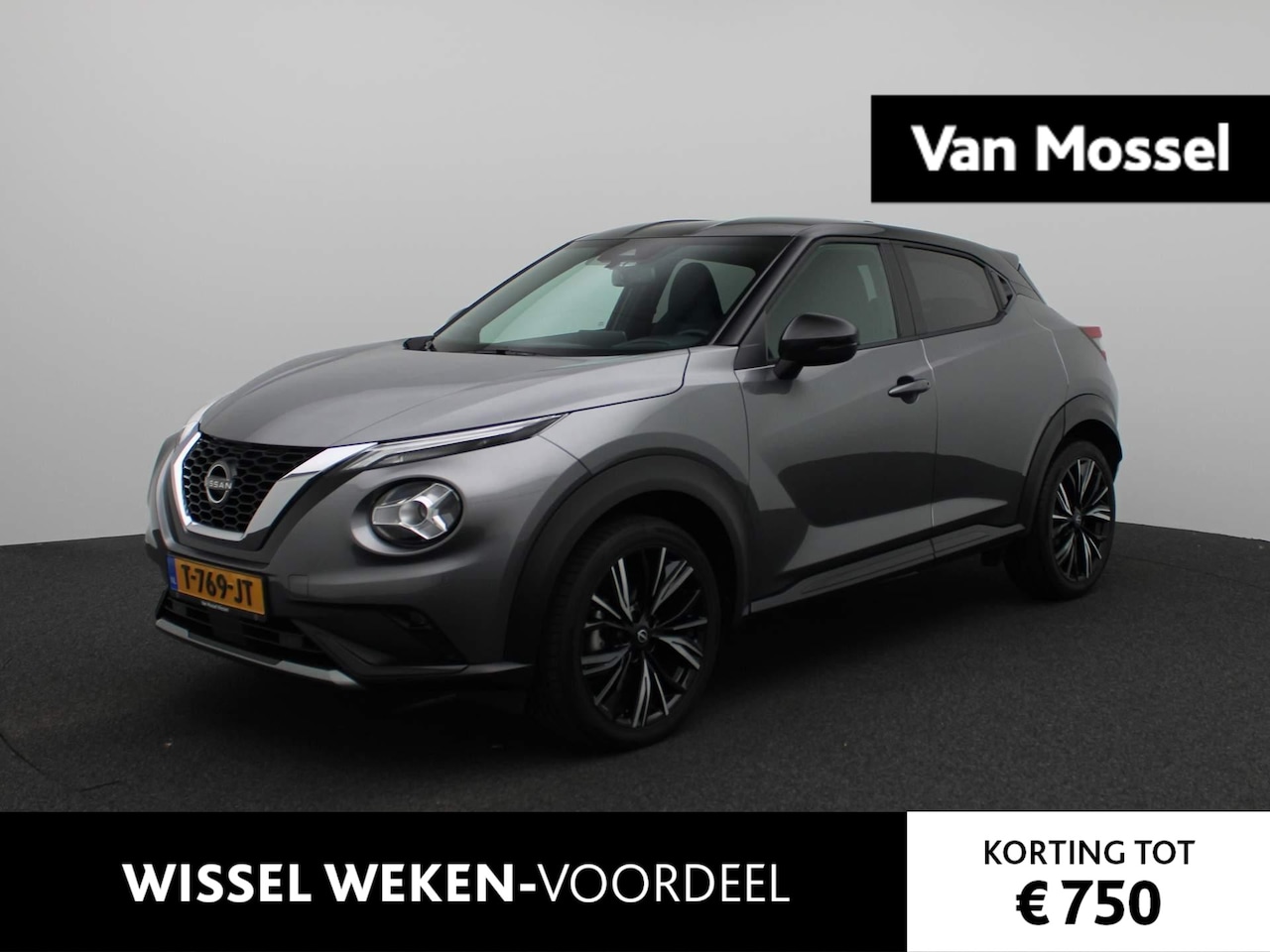 Nissan Juke - 1.0 DIG-T N-Design | Navi | ECC | PDC | LMV | LED | Cam | - AutoWereld.nl