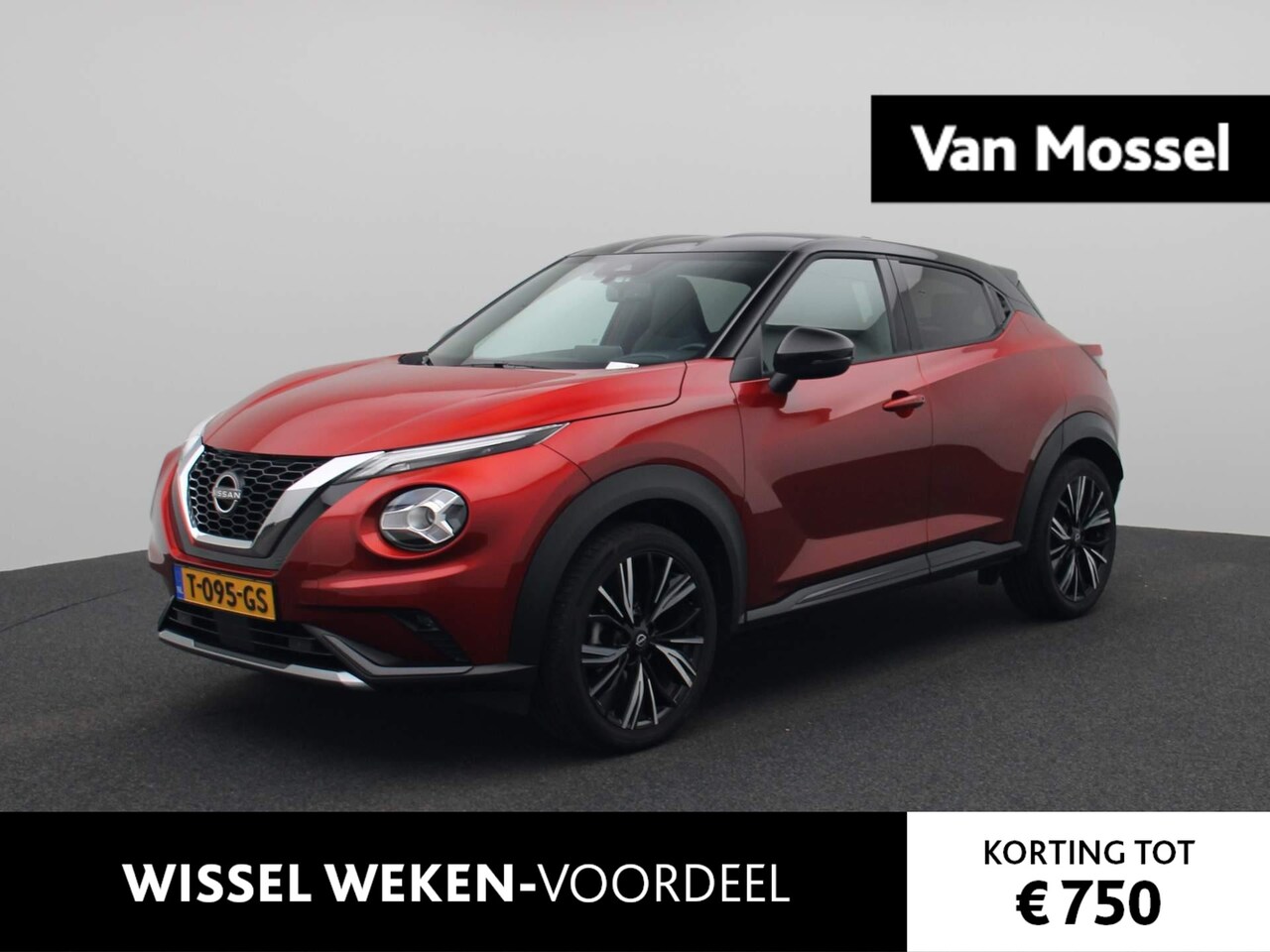 Nissan Juke - 1.0 DIG-T N-Design | Half-Leder | Navi | ECC | Cam | PDC | LED | LMV | - AutoWereld.nl