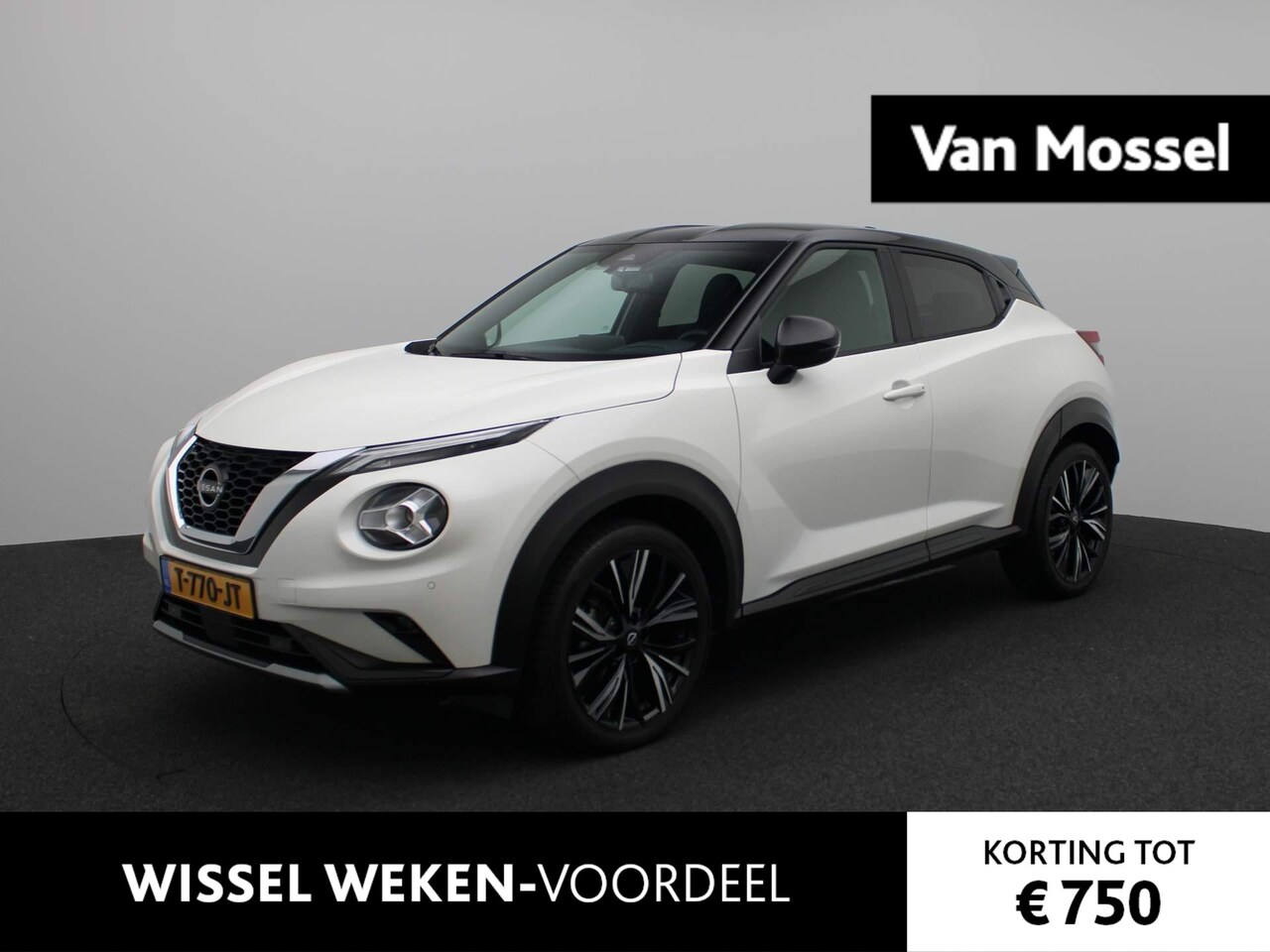 Nissan Juke - 1.0 DIG-T N-Design 114pk | Navigatie | Automaat | Achteruitrijcamera | Climate Control | C - AutoWereld.nl