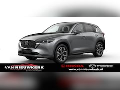 Mazda CX-5 - 2.0 SKYACTIV-G 165pk 2WD Aut Exclusive-Line Zwart Leder