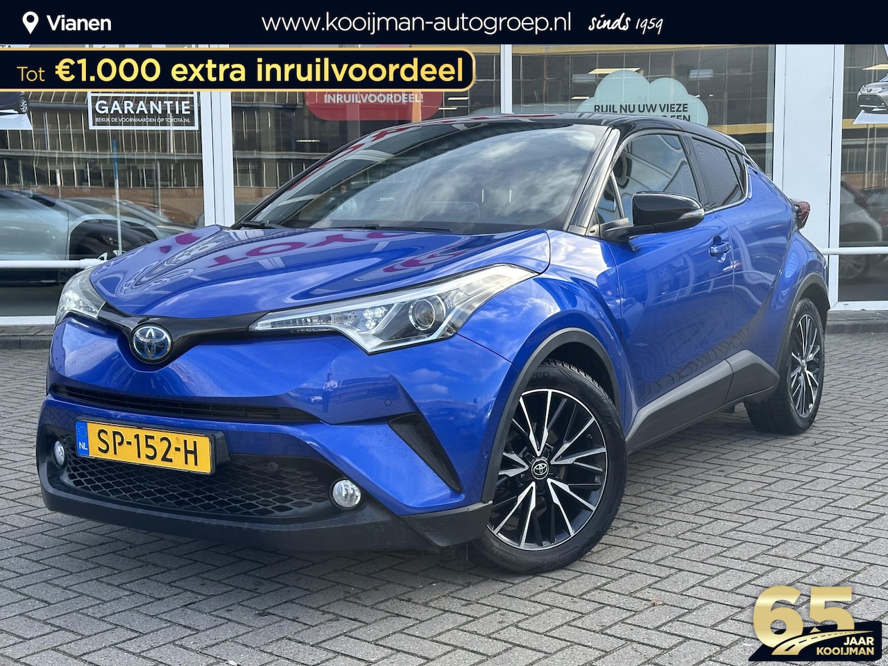 Toyota C-HR - 1.8 Hybrid Style + Trekhaak, NL Auto zeer netjes en luxe - AutoWereld.nl