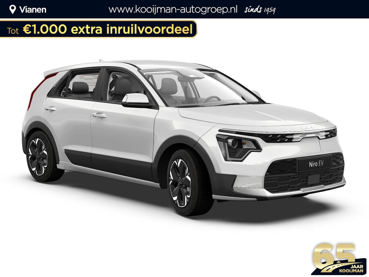 Kia Niro EV - Light 64.8 kWh €34.999,- RIJKLAAR (incl. SEPP)! Ruim €4.250,- voordeel incl. SEPP! - AutoWereld.nl