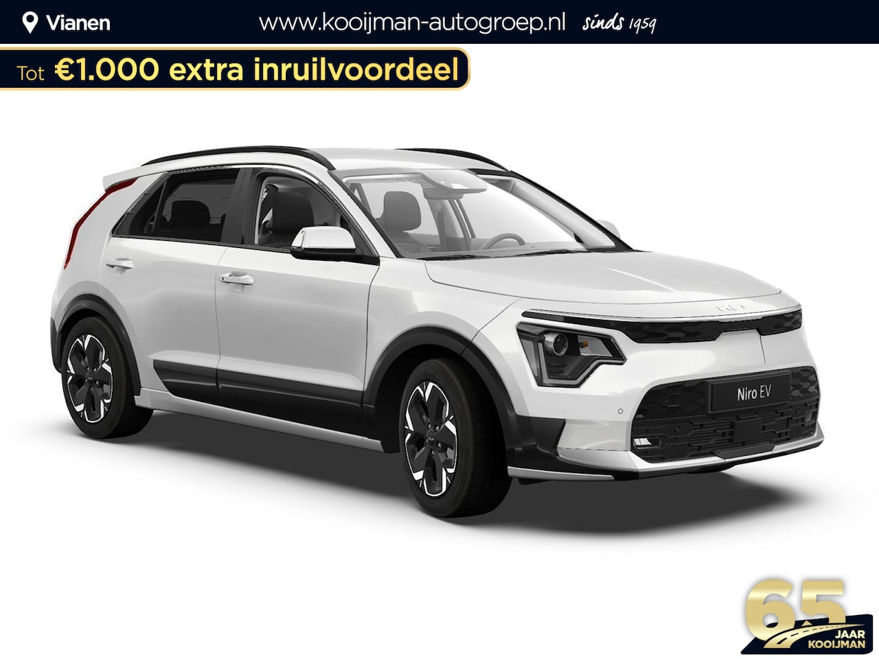 Kia Niro EV - Light Advanced 64.8 kWh €36.999,- RIJKLAAR (incl. SEPP)! Ruim €4.250,- voordeel incl. SEPP - AutoWereld.nl