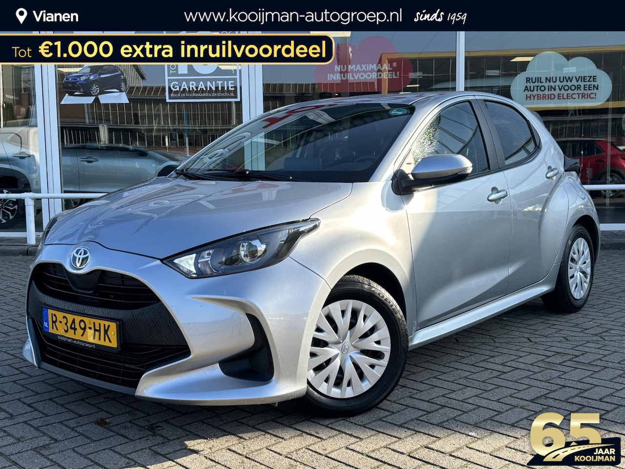 Toyota Yaris - 1.5 Hybrid Active 1e eigenaar, BTW auto, CARPLAY, CLimate control, adaptive cruise control - AutoWereld.nl