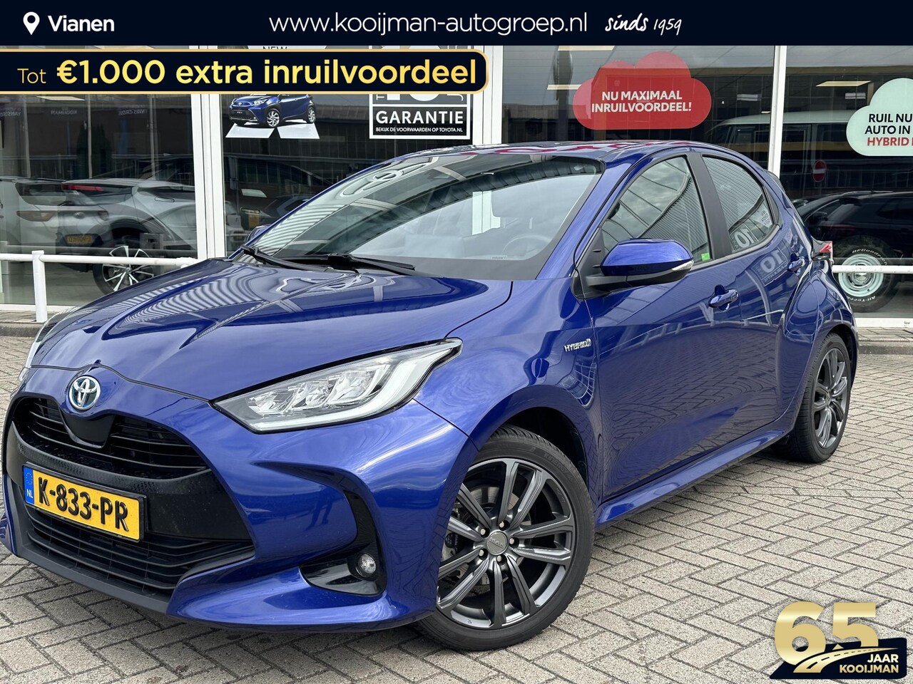 Toyota Yaris - 1.5 Hybrid Dynamic AppleCarplay, DealerOnderhouden, Climate Control, Nieuw Geleverd, Adapt - AutoWereld.nl