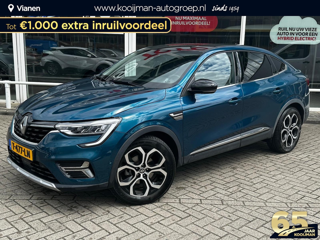 Renault Arkana - 1.6 E-Tech Hybrid 145 Intens - AutoWereld.nl