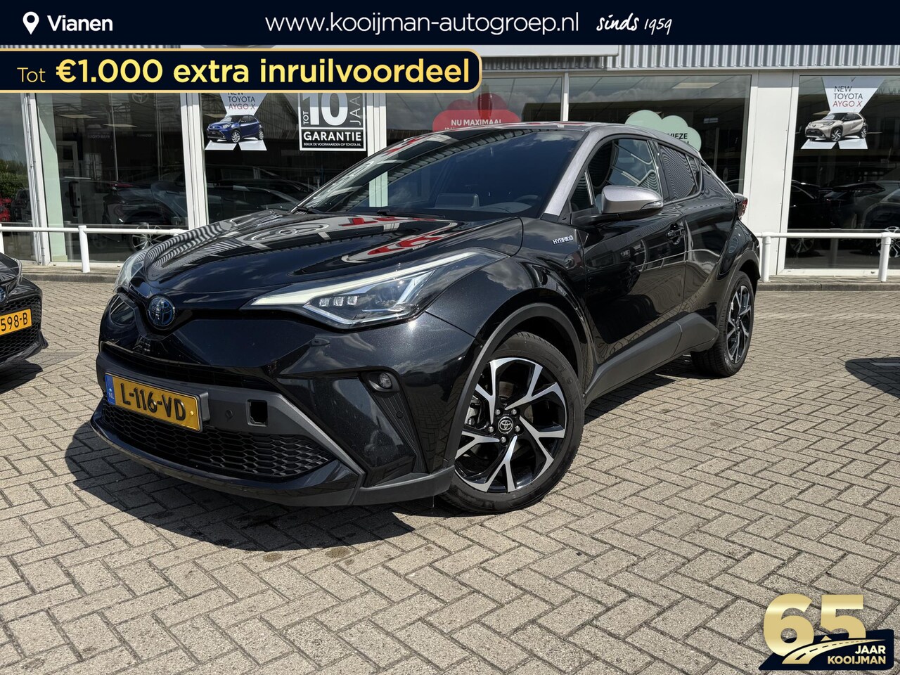 Toyota C-HR - 1.8 Hybrid Style | Parkeersensoren voor - achter | Lane Assist | JBL Speakers | Stoelverwa - AutoWereld.nl